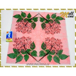 Servett kvist på rosa...