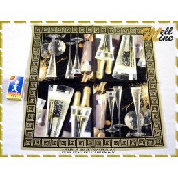 Servett champagneparty...