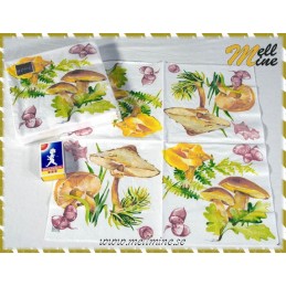 20-pack servetter - svampar...