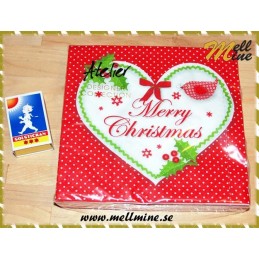 20-pack servetter - Merry...